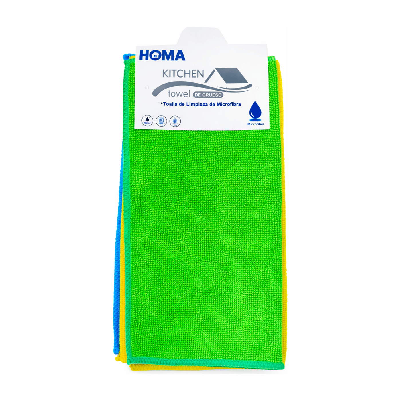 Set microfibra 30x30 HOMA